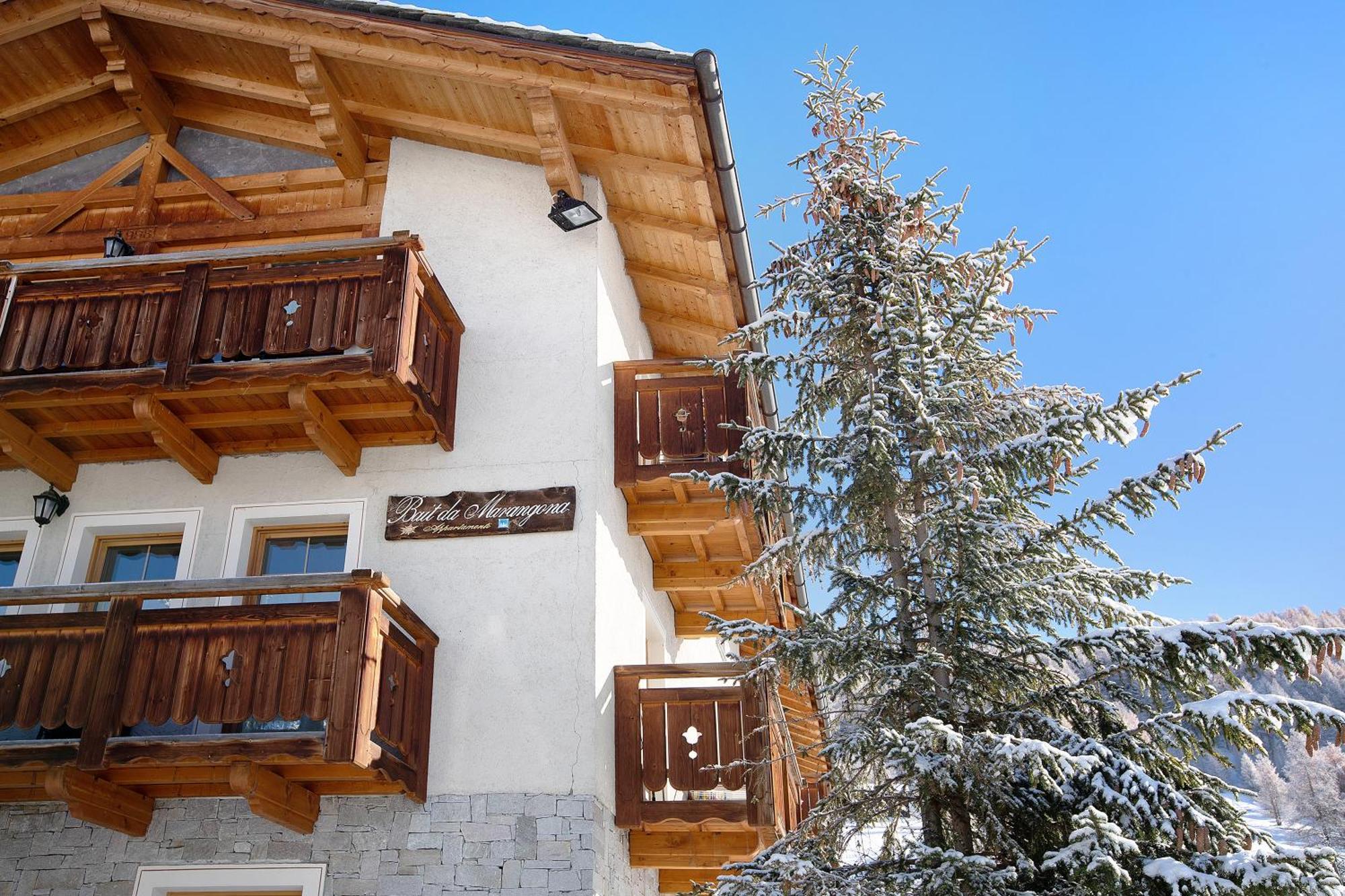 Al Bait Da Marangona Apartment Livigno Exterior foto